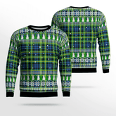 Clan Campbell of Breadalbane Ancient Tartan Christmas Ugly Sweater KJ63 Campbell of Breadalbane Ancient Tartan Tartan Ugly Sweater